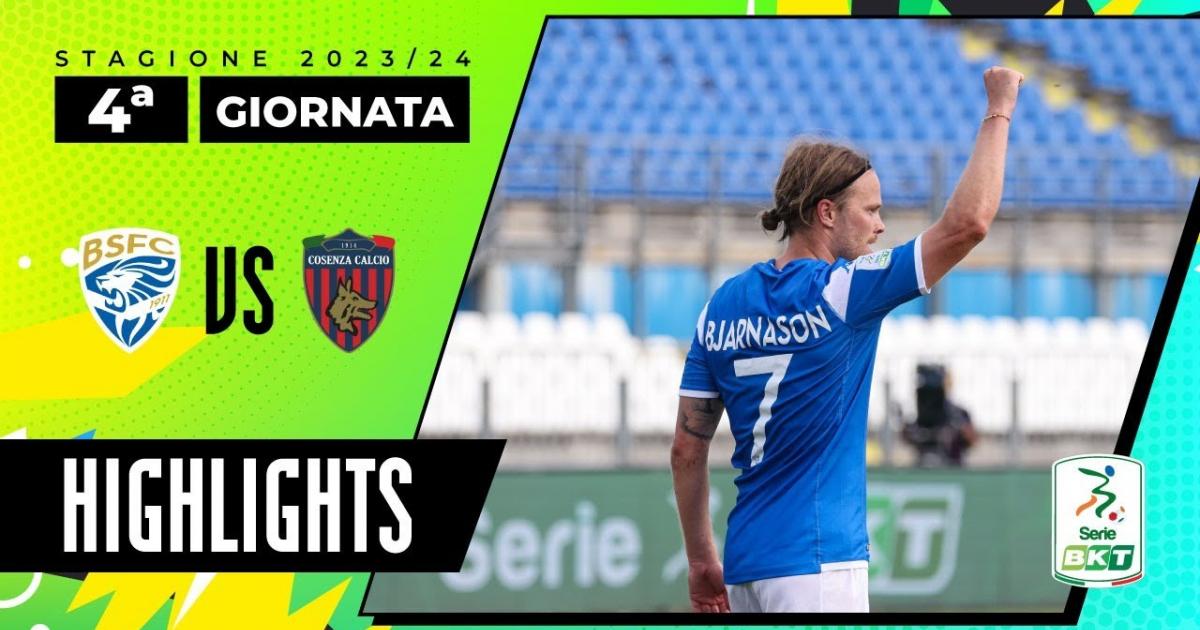 Highlights Serie BKT: Cosenza - Modena 1-2 