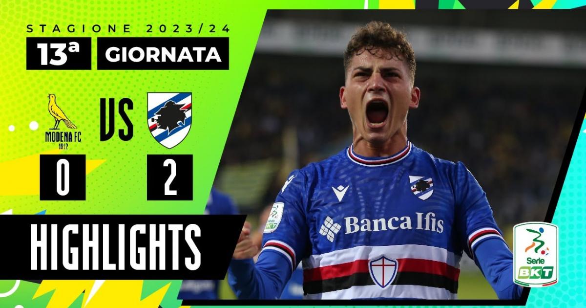 HIGHLIGHTS  Como vs Modena (1-0) - SERIE BKT 