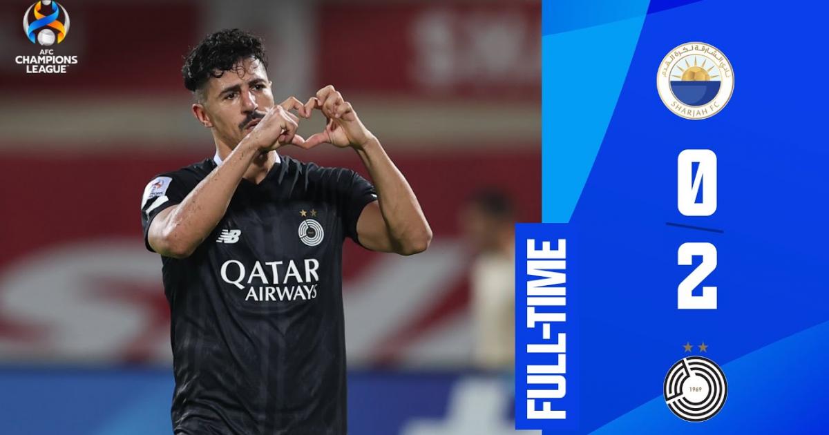 Highlights trận đấu giữa Al Sharjah và Al Sadd SC Doha