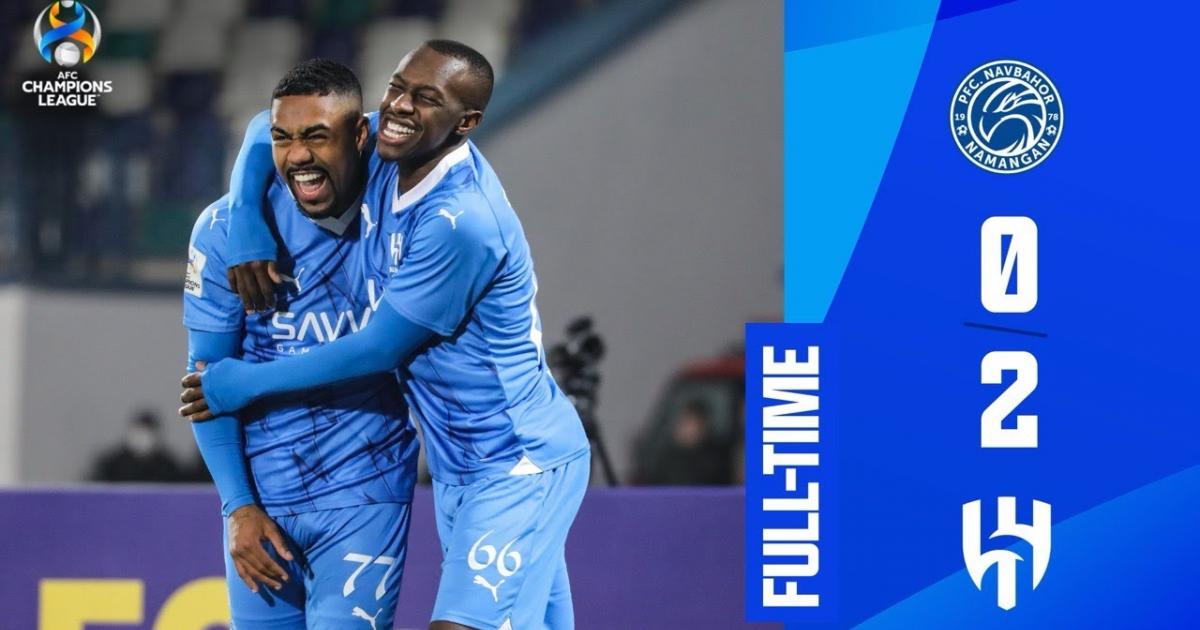 Highlights trận đấu giữa Navbahor Namangan và Al Hilal Riyadh