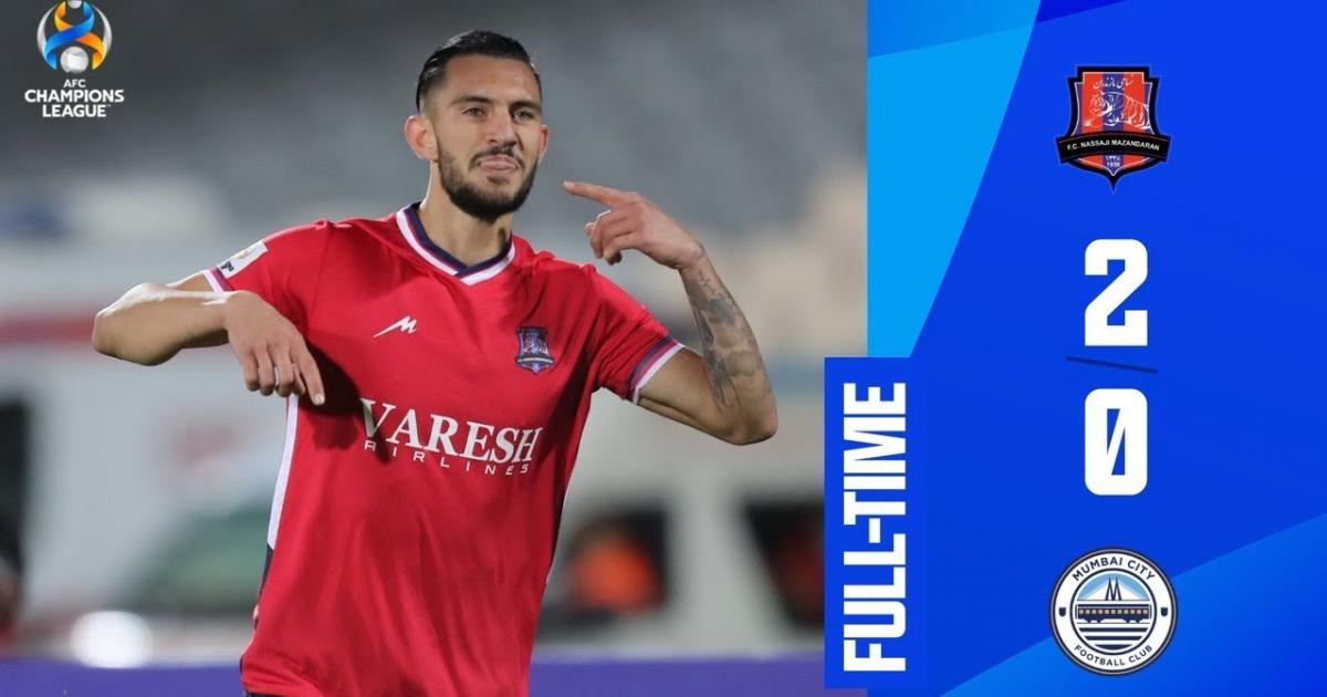Highlights trận đấu giữa Nassaji Mazandaran và Mumbai City