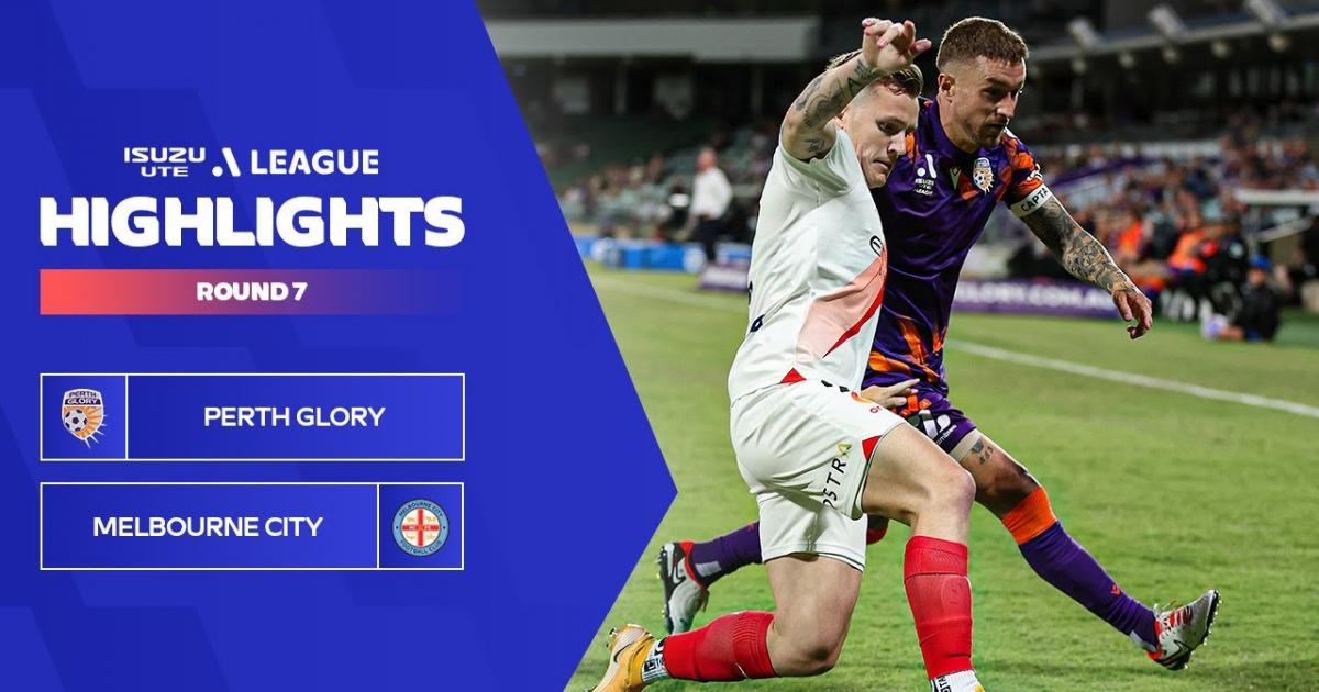 Highlights trận đấu giữa Perth Glory và Melbourne City