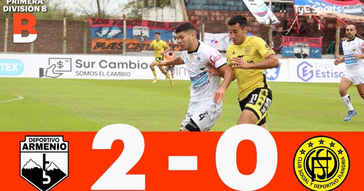 Highlights trận đấu giữa Deportivo Armenio và Flandria