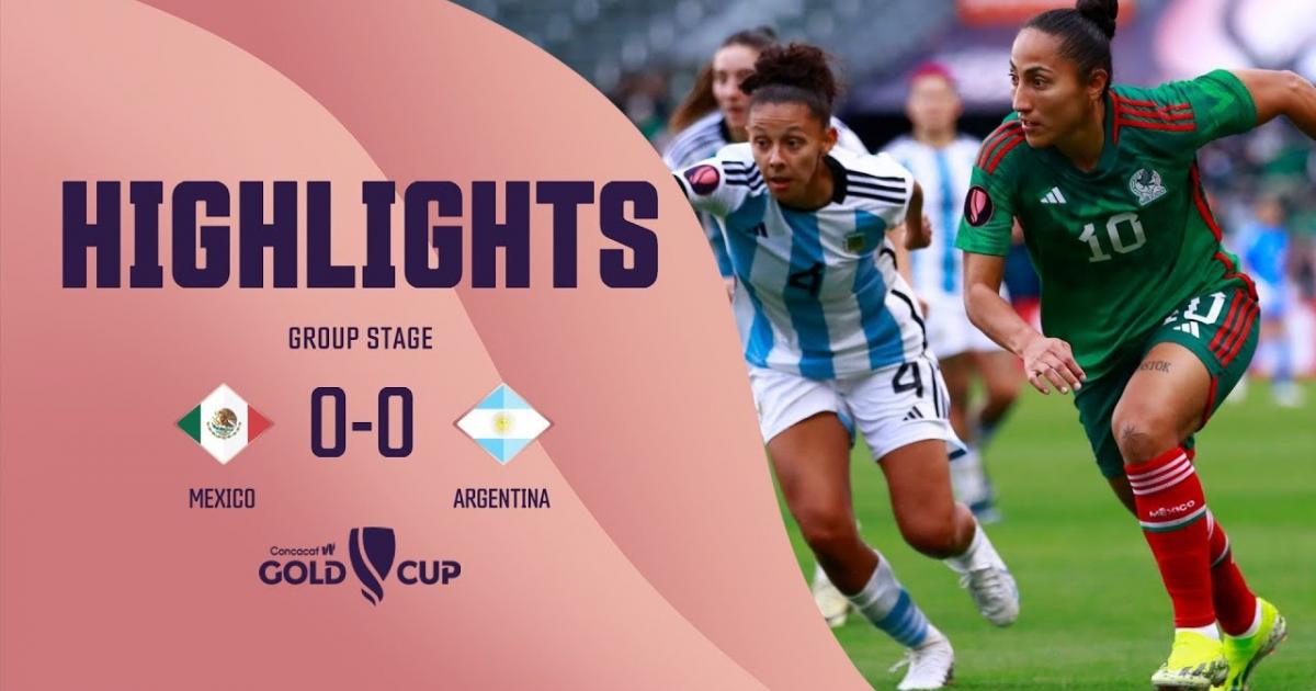 Highlights trận đấu giữa Mexico W và Argentina W