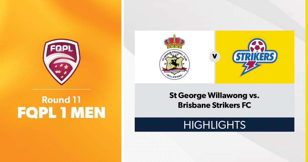 Highlights trận đấu giữa St George Willawong và Brisbane Strikers