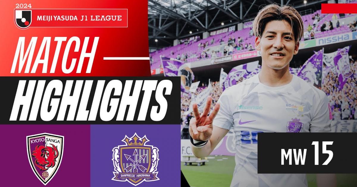 Highlights trận đấu giữa Kyoto Purple Sanga và Sanfrecce Hiroshima