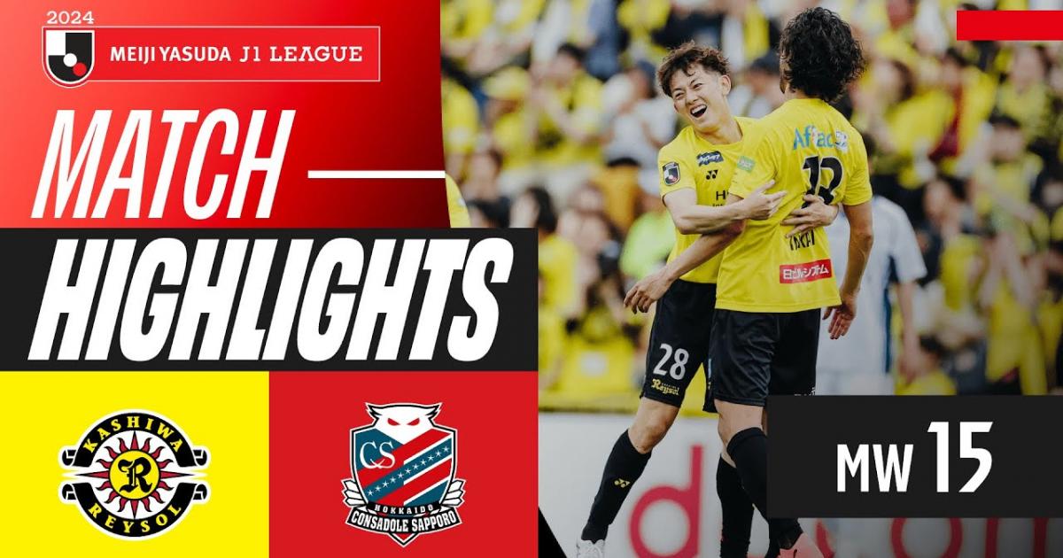 Highlights trận đấu giữa Kashiwa Reysol và Consadole Sapporo