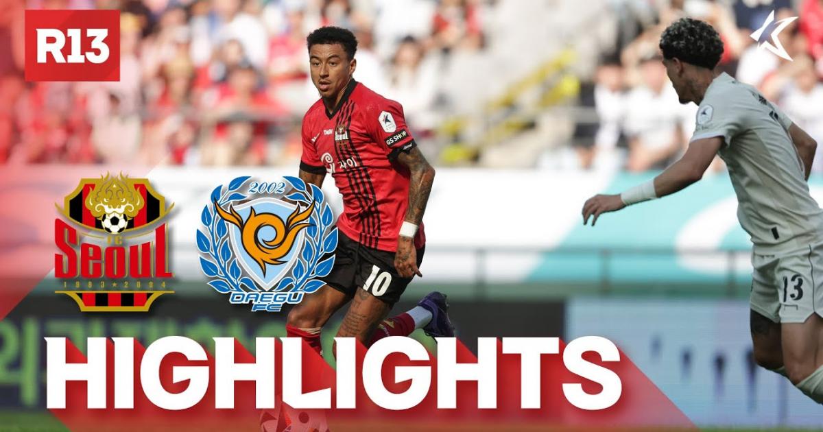 Highlights trận đấu giữa FC Seoul và Daegu FC