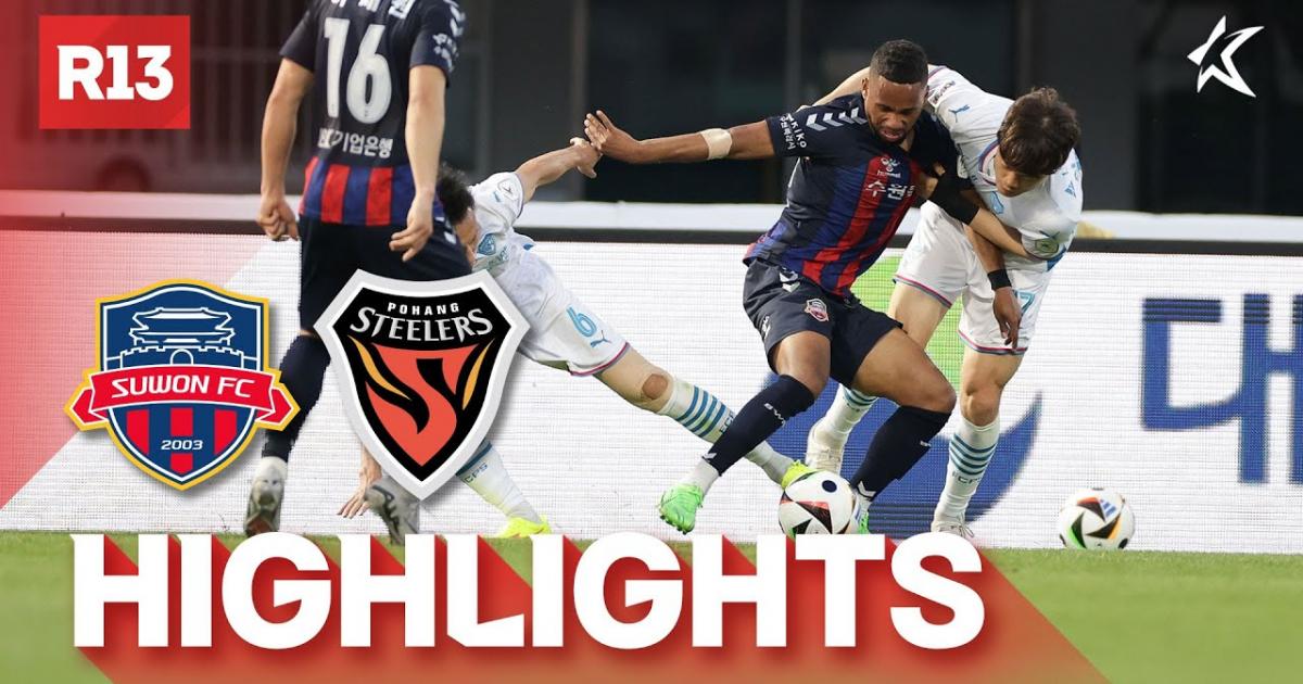 Highlights trận đấu giữa Suwon City và Pohang Steelers