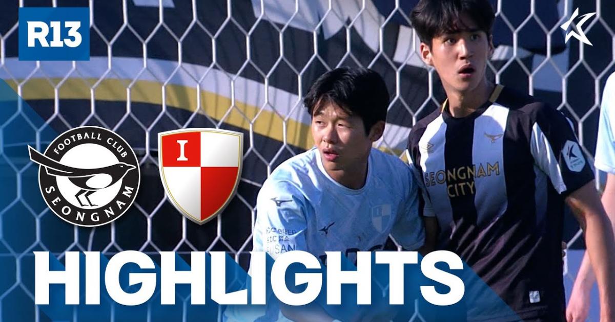 Highlights trận đấu giữa Seongnam và Busan I Park
