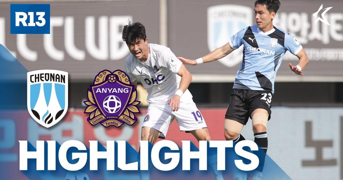 Highlights trận đấu giữa Cheonan City và Anyang