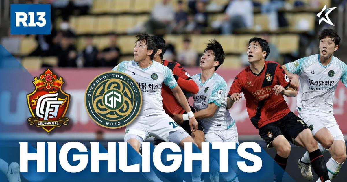 Highlights trận đấu giữa Gyeongnam FC và Gimpo Citizen