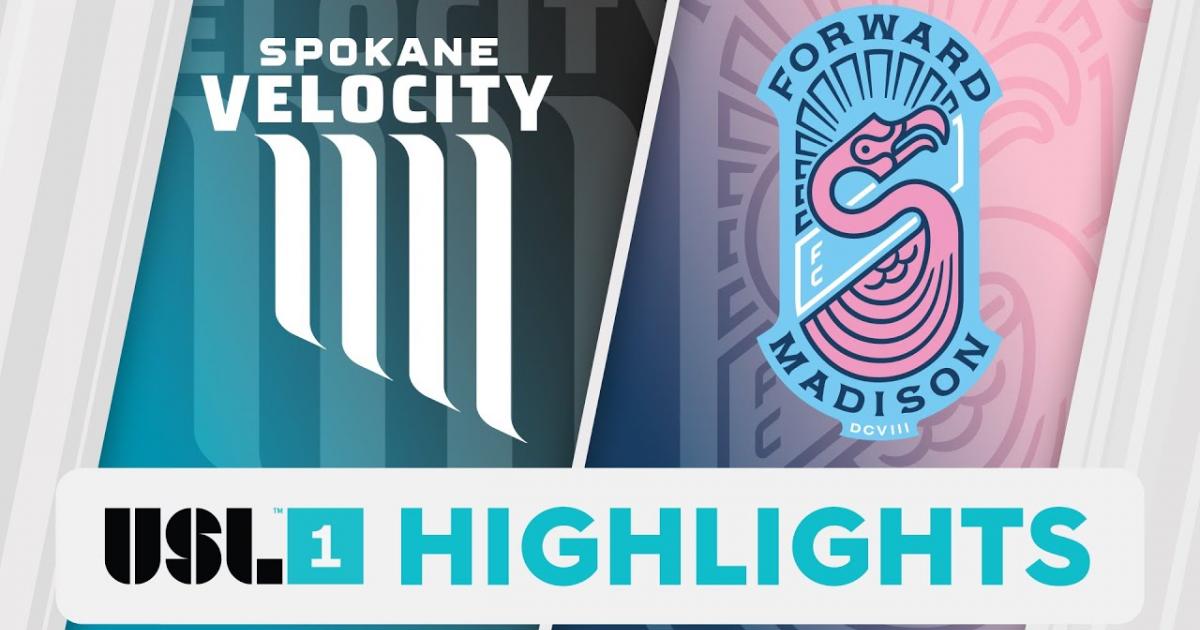 Highlights trận đấu giữa Spokane Velocity và Forward Madison
