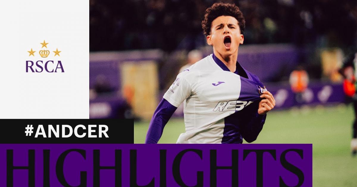 Highlights trận đấu giữa Anderlecht và Cercle Brugge