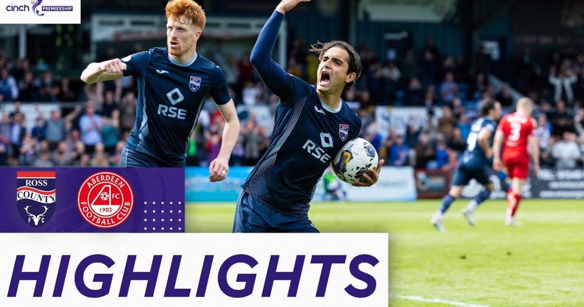 Highlights trận đấu giữa Ross County và Aberdeen