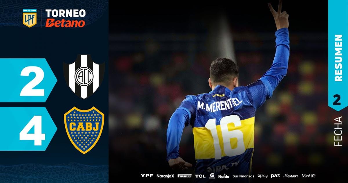 Highlights trận đấu giữa CA Central Cordoba và Boca Juniors