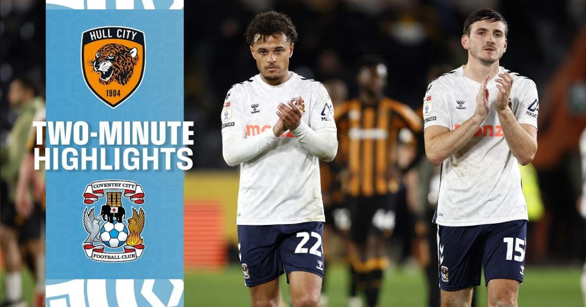 Highlights trận đấu giữa Hull City và Coventry
