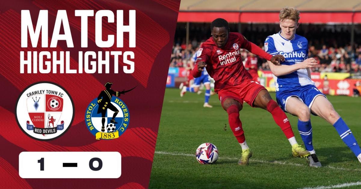 Crawley Town - Bristol Rovers
