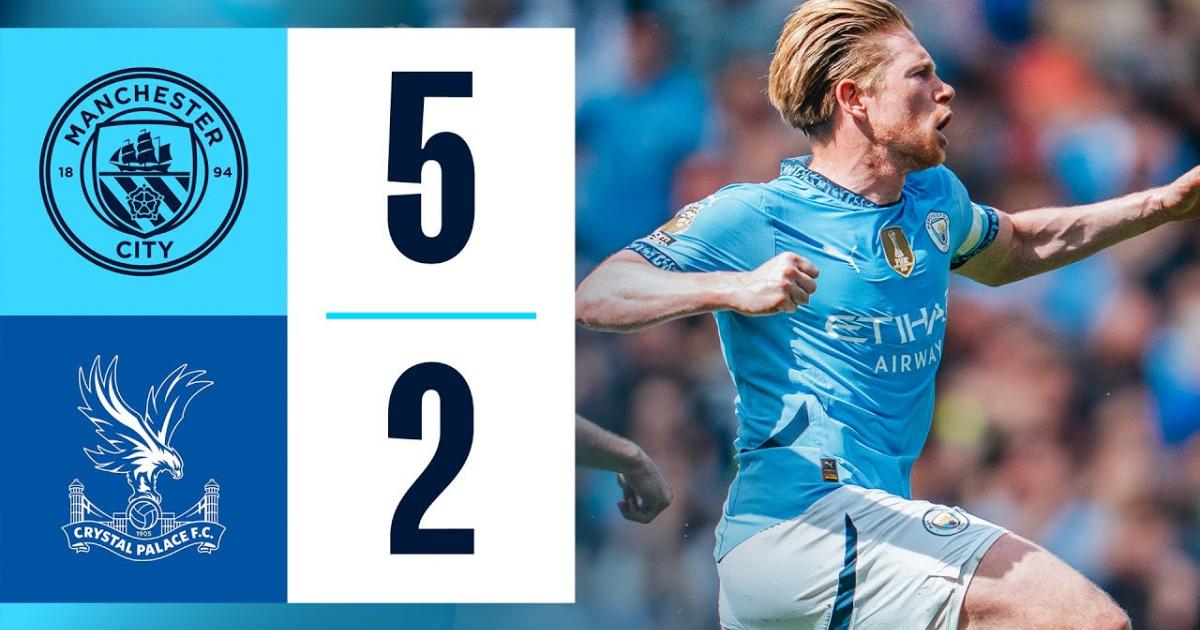 Highlights trận đấu giữa Manchester City và Crystal Palace