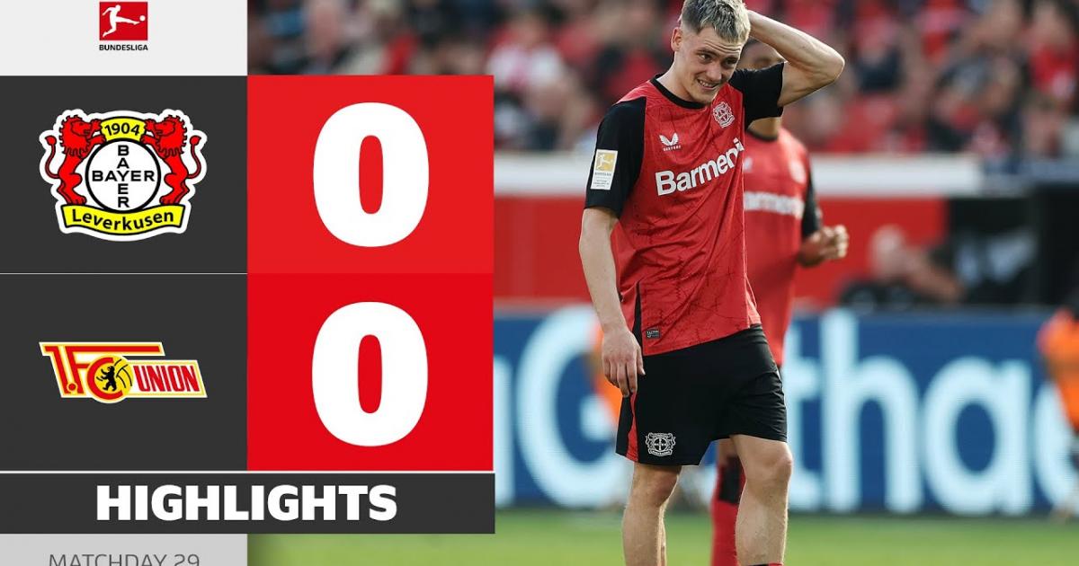Highlights trận đấu giữa Bayer Leverkusen và Union Berlin