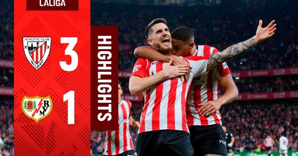 Highlights trận đấu giữa Athletic Bilbao và Rayo Vallecano