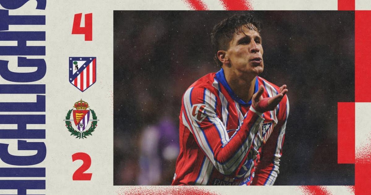 Highlights trận đấu giữa Atletico Madrid và Real Valladolid