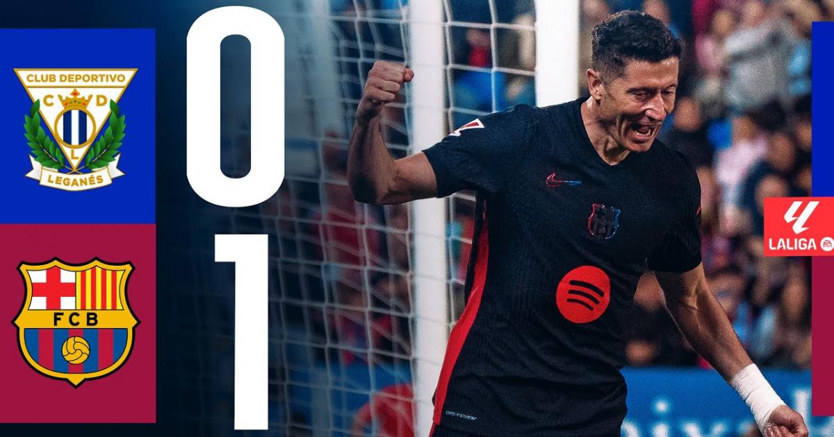 Highlights trận đấu giữa Leganes và Barcelona