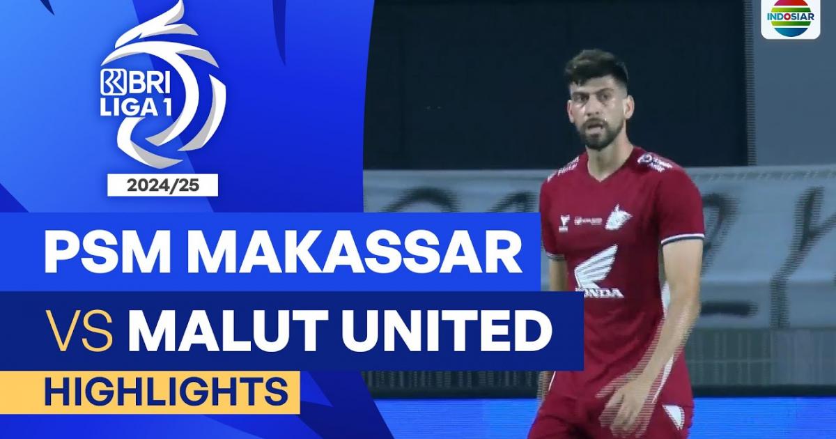 PSM Makassar - Malut United