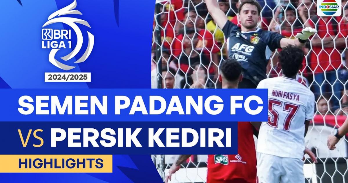 Semen Padang - Persik Kediri