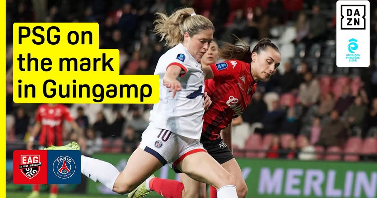 Highlights trận đấu giữa Guingamp W và PSG W