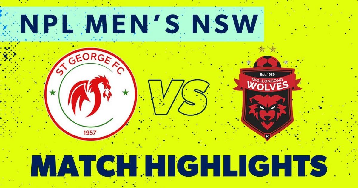Highlights trận đấu giữa St George Saints và Wollongong Wolves