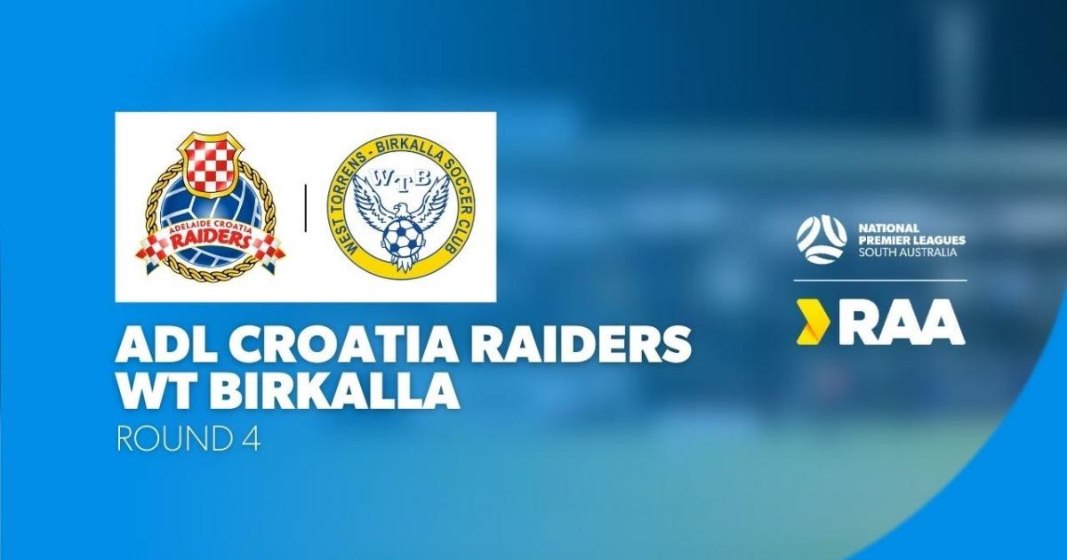 Live Stream trận đấu giữa Croatia Raiders và West Torrens Birkalla