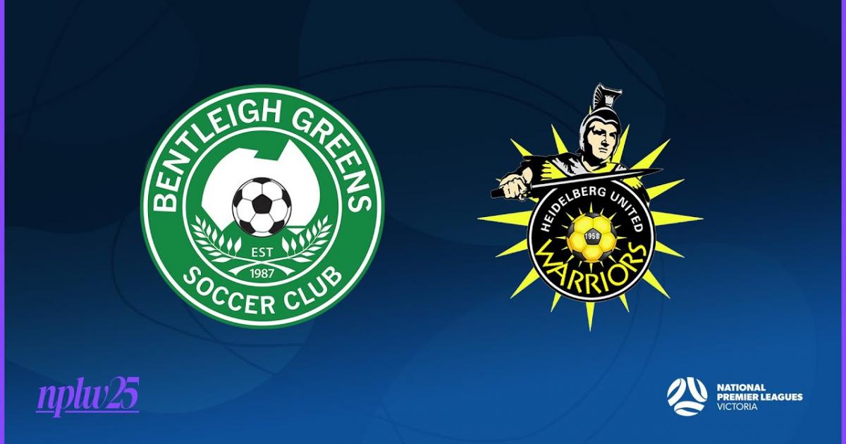 Live Stream trận đấu giữa Bentleigh Greens W và Heidelberg United W