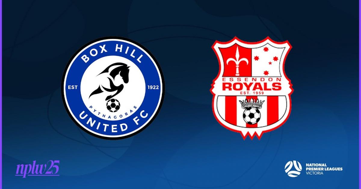 Live Stream trận đấu giữa Box Hill United W và Essendon Royals W