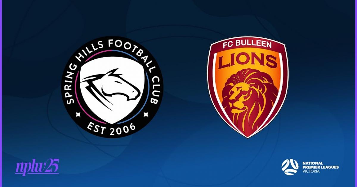 Live Stream trận đấu giữa Spring Hills W và Bulleen Lions W