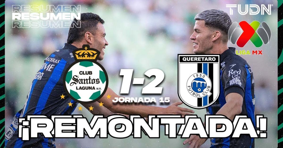 Highlights trận đấu giữa Santos Laguna và Queretaro