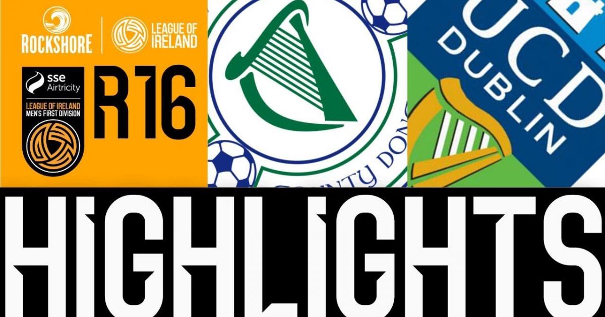 Highlights trận đấu giữa Finn Harps và UCD