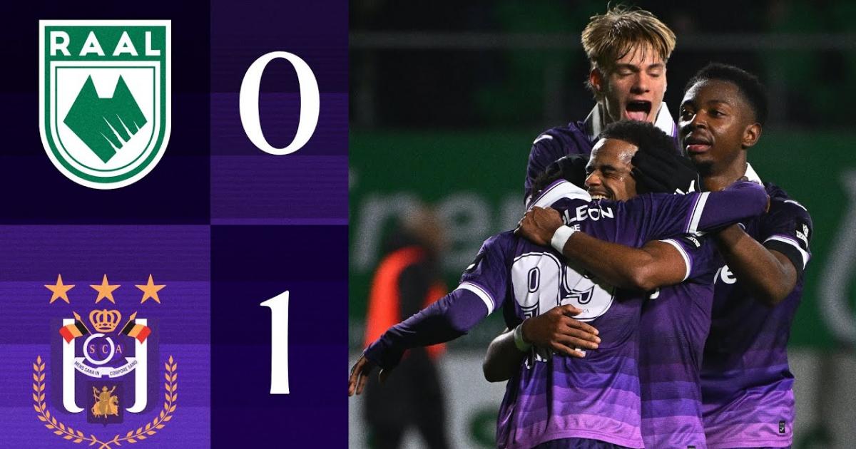 RAAL La Louviere - Anderlecht