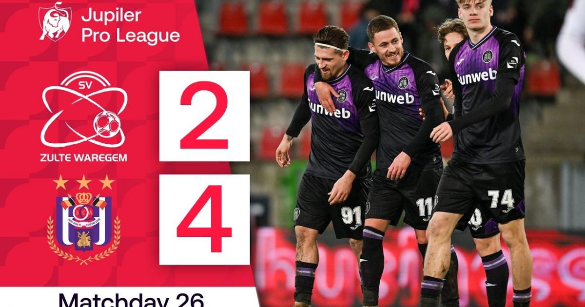 Zulte-Waregem - Anderlecht