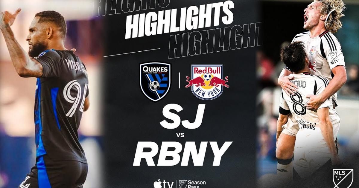 San Jose Earthquakes - New York Red Bulls