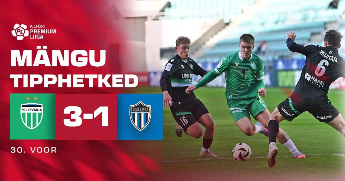 Levadia T - Tallinna Kalev