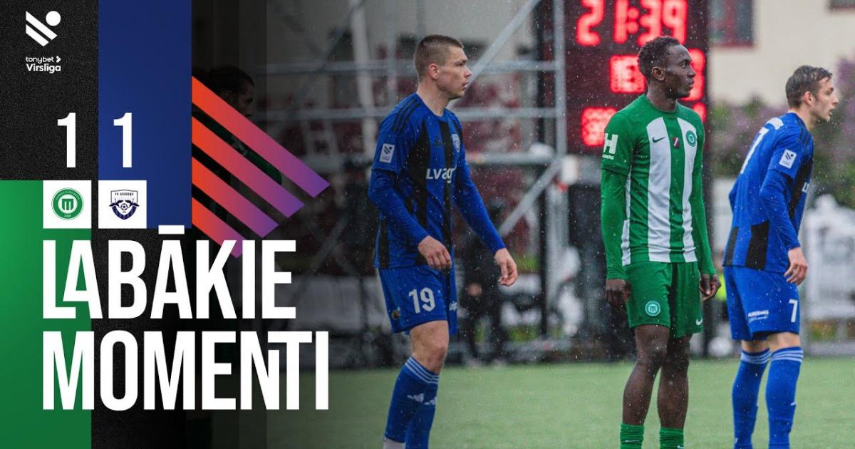 Highlights trận đấu giữa FS Metta LU và Grobina