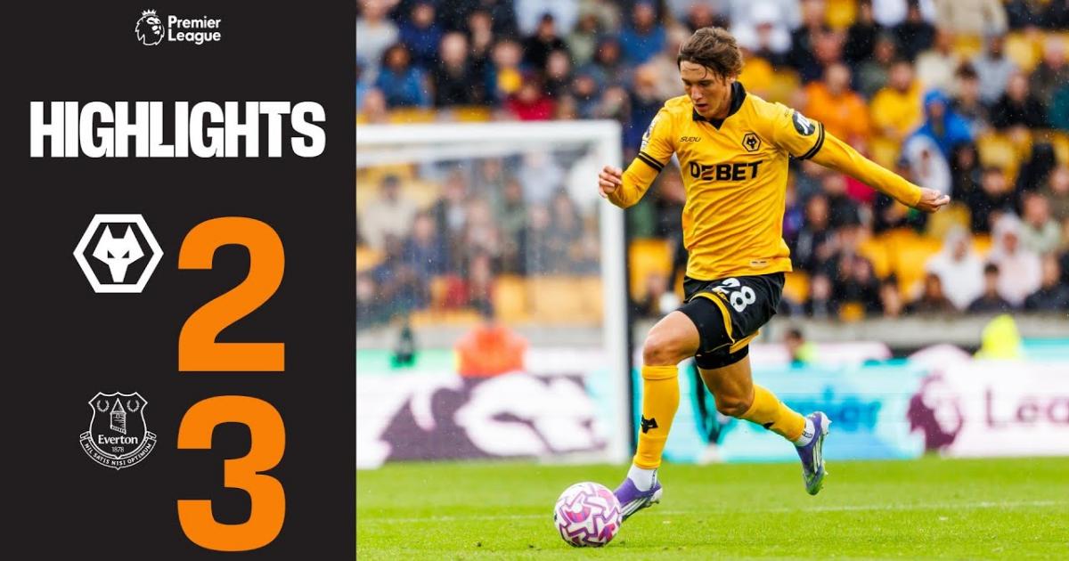 Wolves - Everton: Highlights