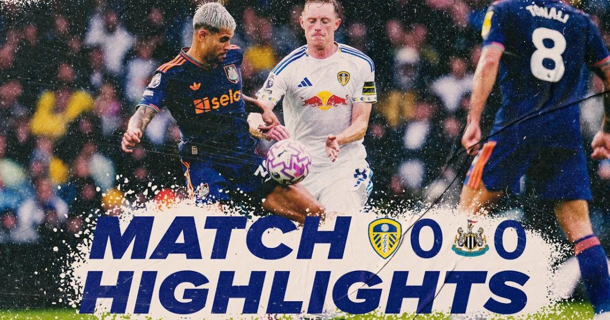 Leeds - Newcastle United: Highlights