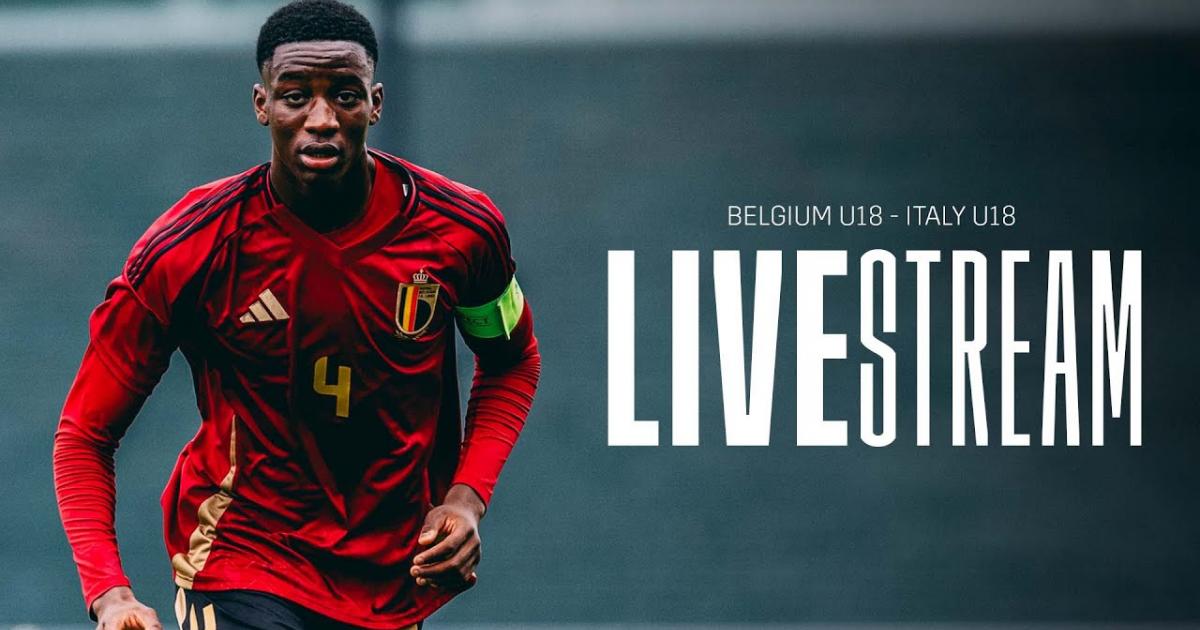 Live Stream trận đấu giữa Belgium U-18 và Italy U-18