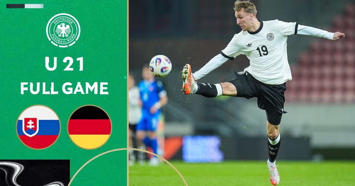 Live Stream trận đấu giữa Slovakia U-21 và Germany U-21