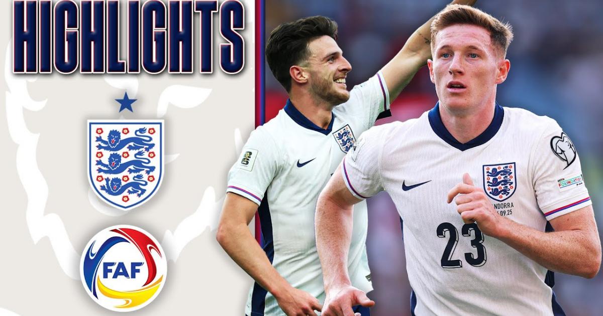 England - Andorra