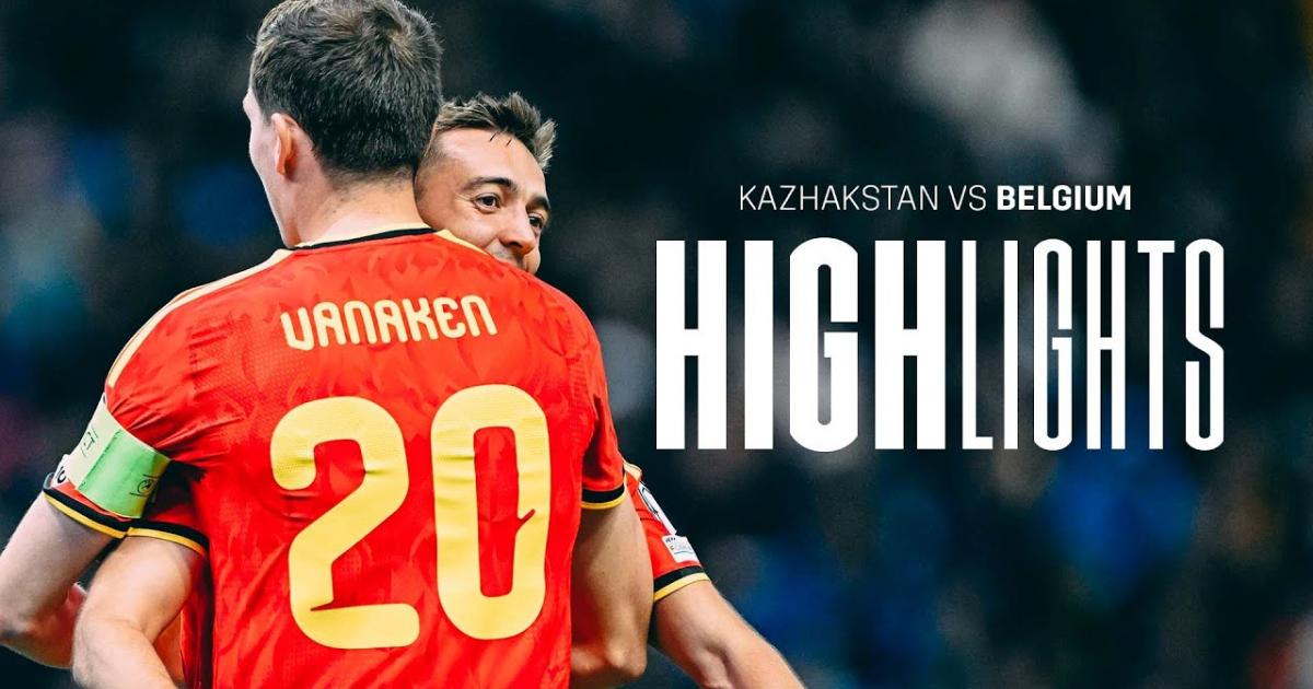 Kazakhstan - Belgium