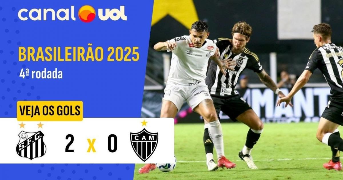 Highlights trận đấu giữa Santos và Atletico-MG