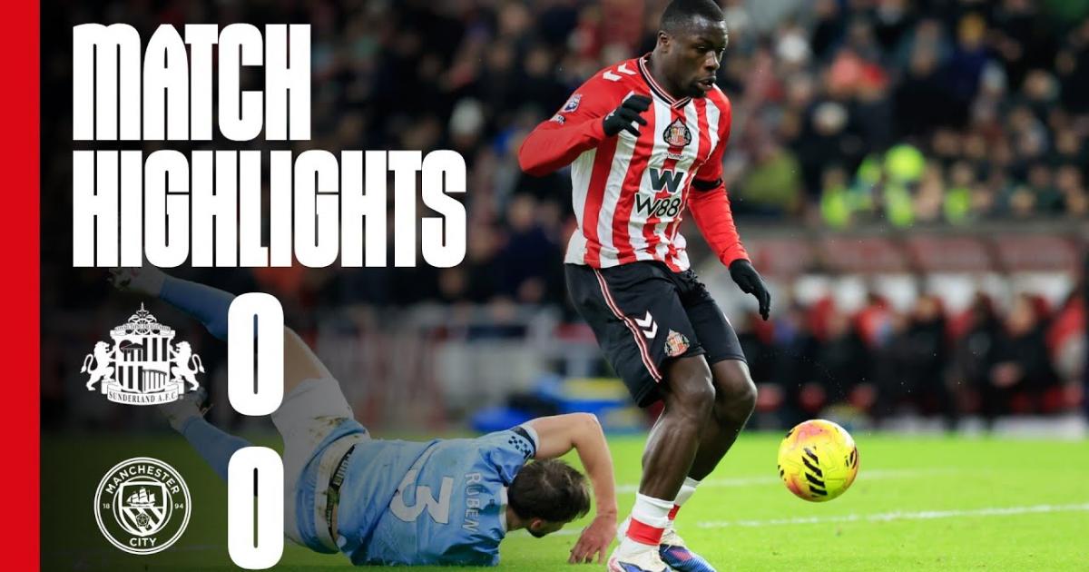 Sunderland - Manchester City
